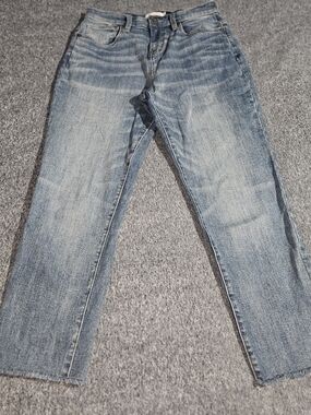 Carve Designs Men's Straight Jeans in Light Blue Wash